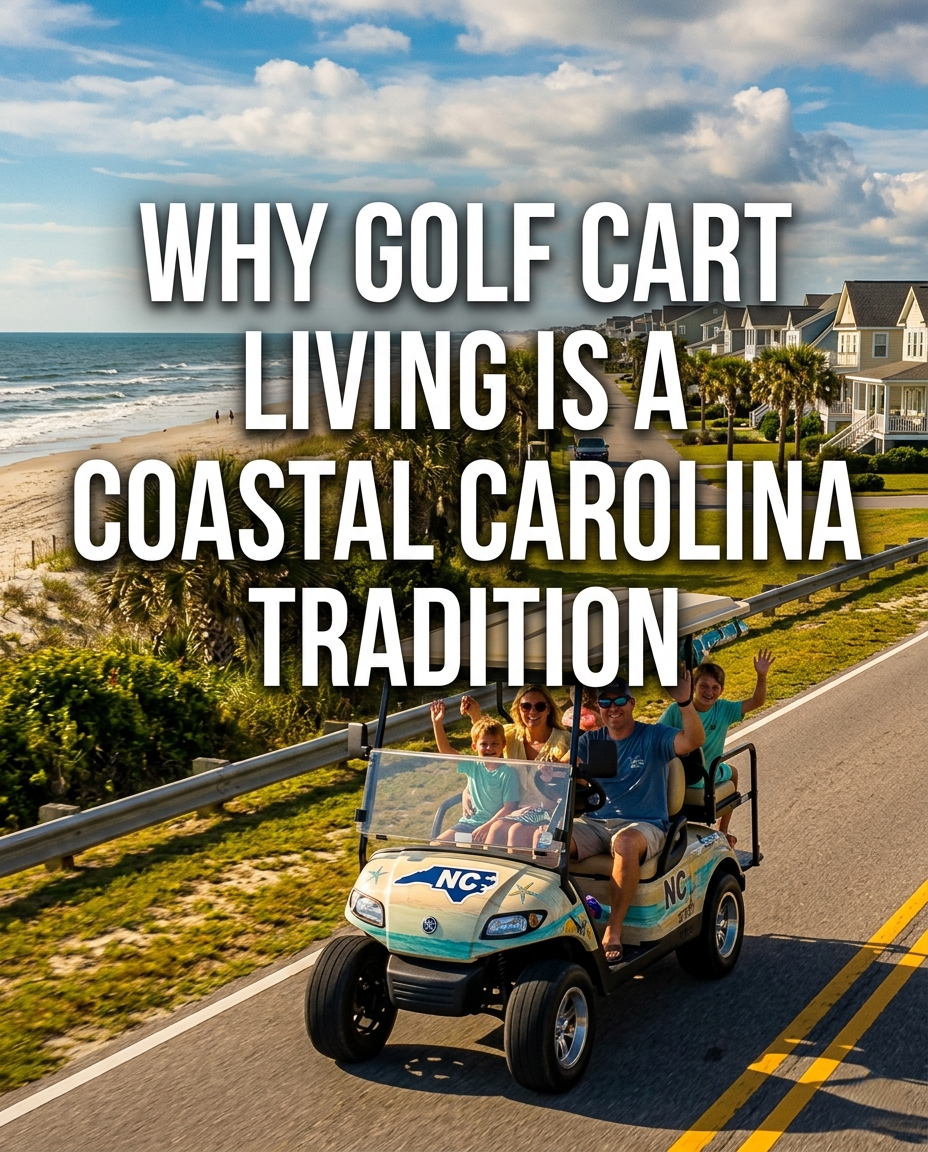 Why Golf Cart Living Is a Coastal Carolina Tradition
