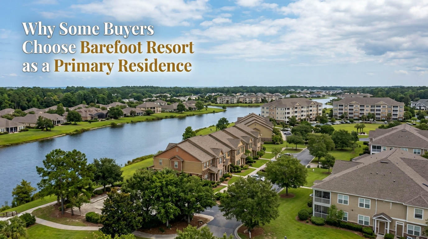 Why Some Buyers Choose Barefoot Resort as a Primary Residence