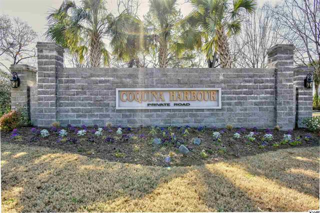 Coquina Harbour Condos Entrance, Little River SC