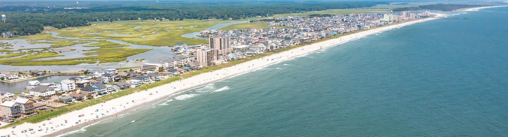 Myrtle Beach Vacation Homes for Sale - Oceanfront Beach Houses, image size:2038x550