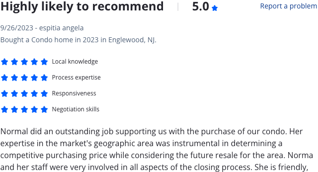 Norma Bonilla Review - NorthNJListings 6
