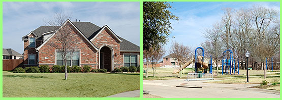 Country Lakes Homes in Argyle TX