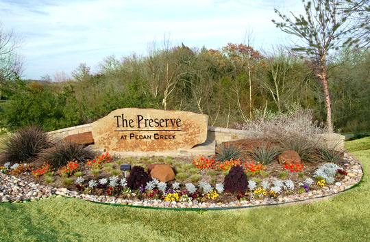 Homes in the Preserve at Pecan Creek Denton TX