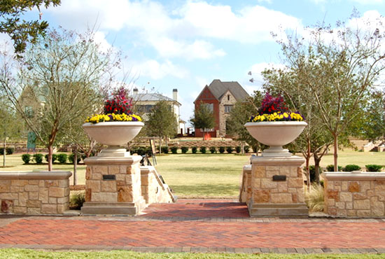 Gardens and Newman Village Homes in Frisco TX