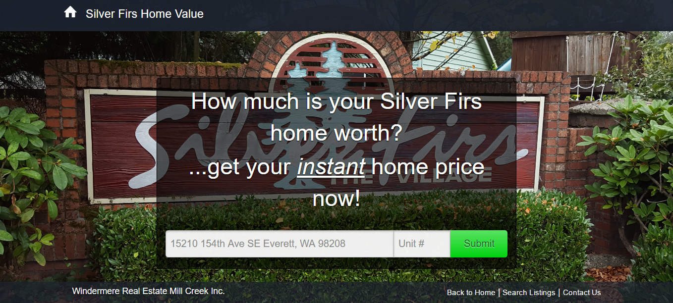 Silver Firs Everett WA Homes For Sale