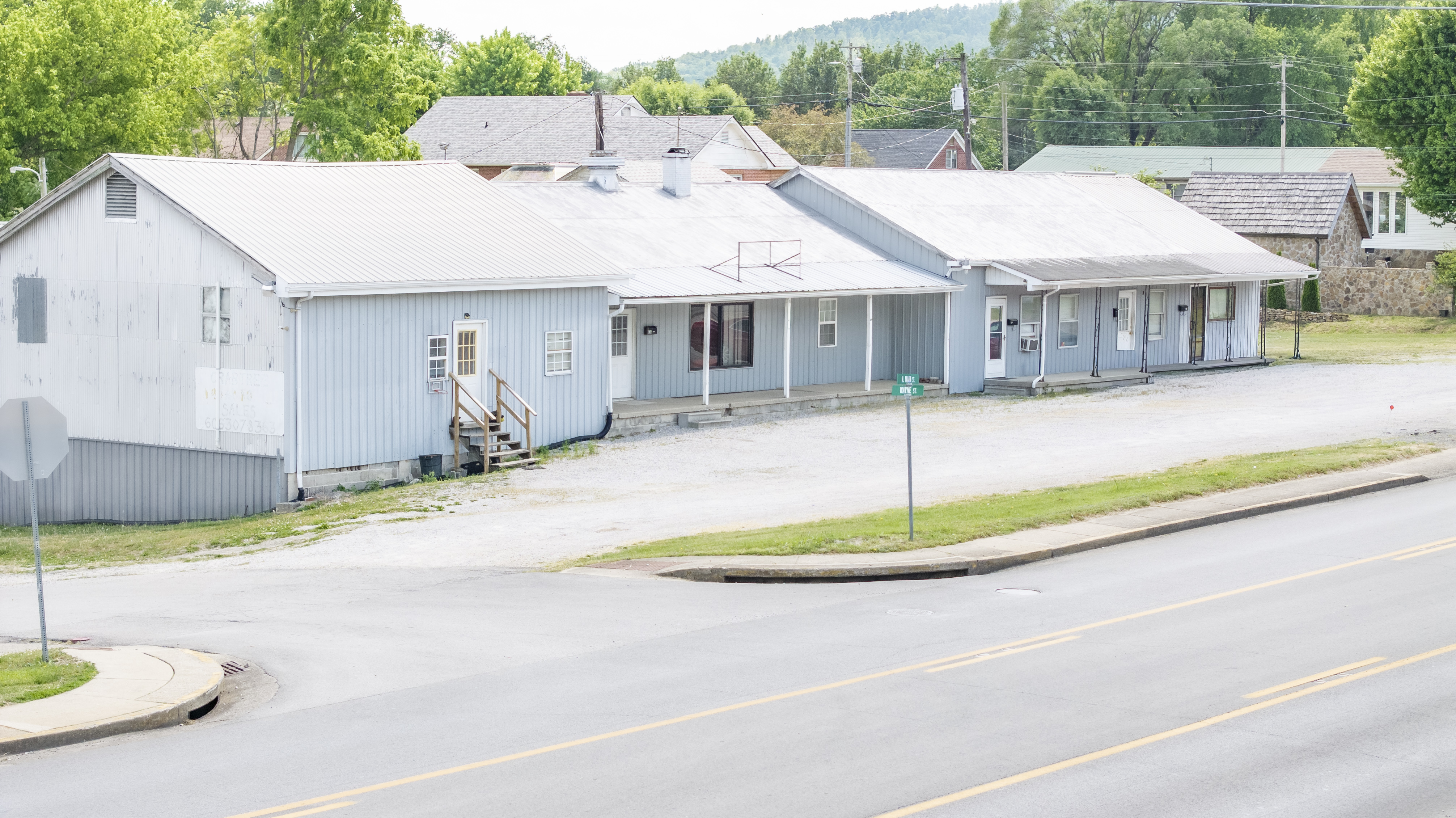 Monticello KY Commercial Property for Sale on Main Street with Apartments and Rental Income