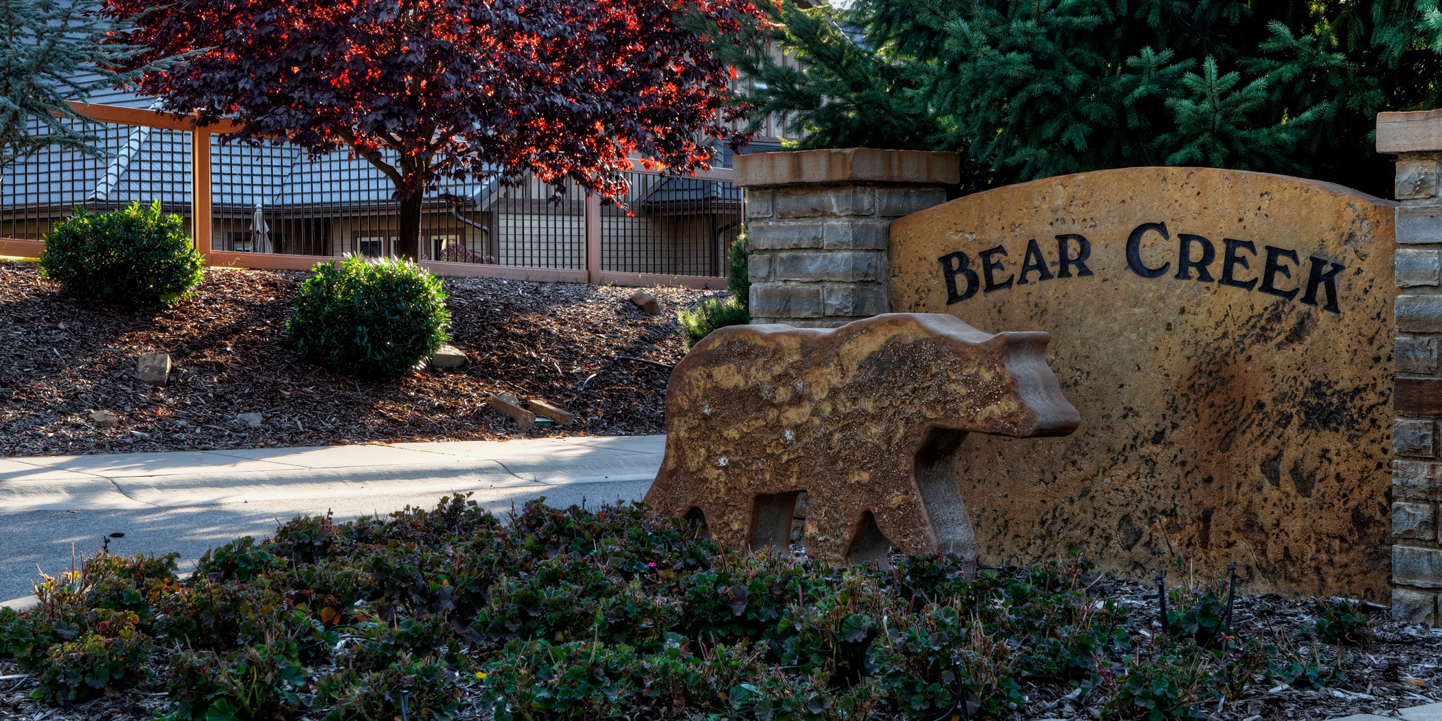 Bear Creek Neigborhood in Hayden. Gated Luxury Homes and Lots in Bear