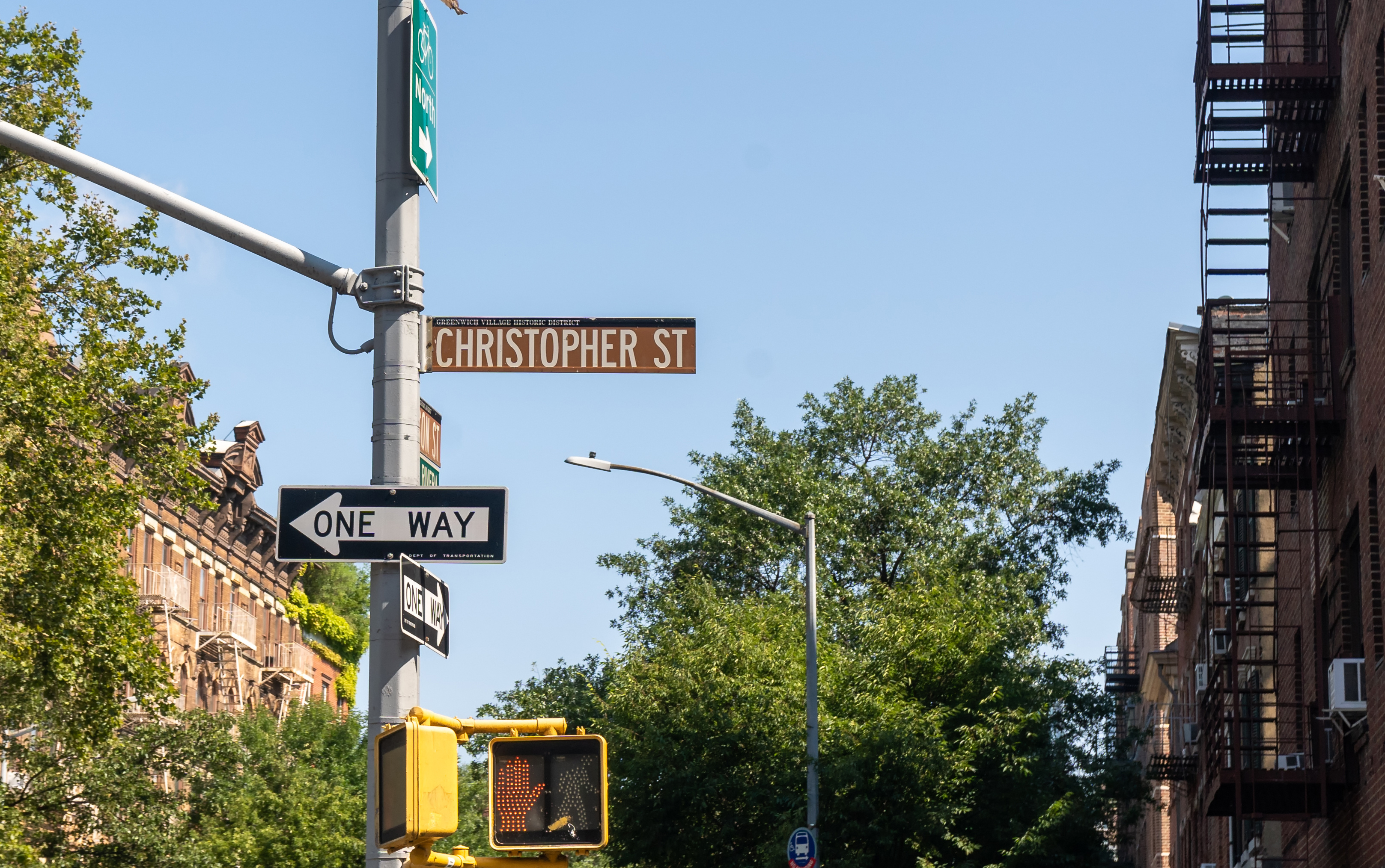 Christopher St Sign West Village