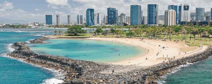 ala moana beach park oahu hawaii