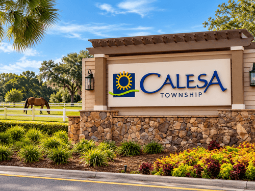 New construction homes in Calesa Township, Ocala FL