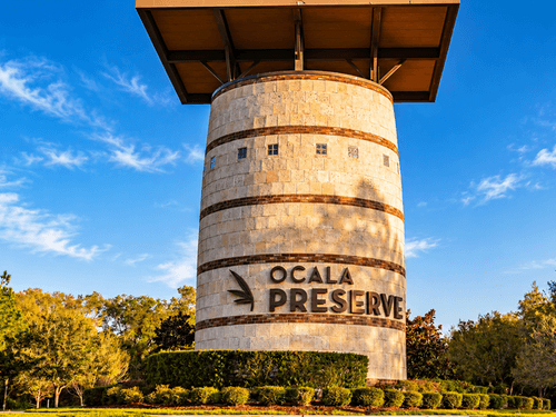 New construction homes in Ocala Preserve, Ocala FL