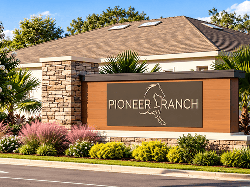 New construction homes in Pioneer Ranch, Ocala FL