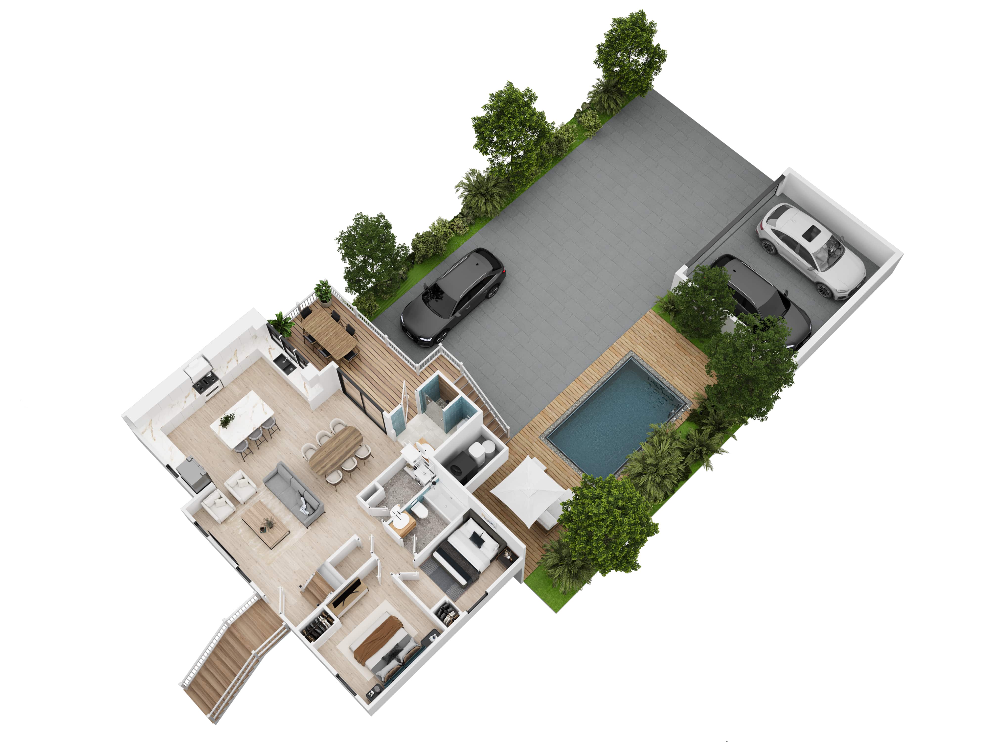 5405 Haven Ave 1st Floor Layout