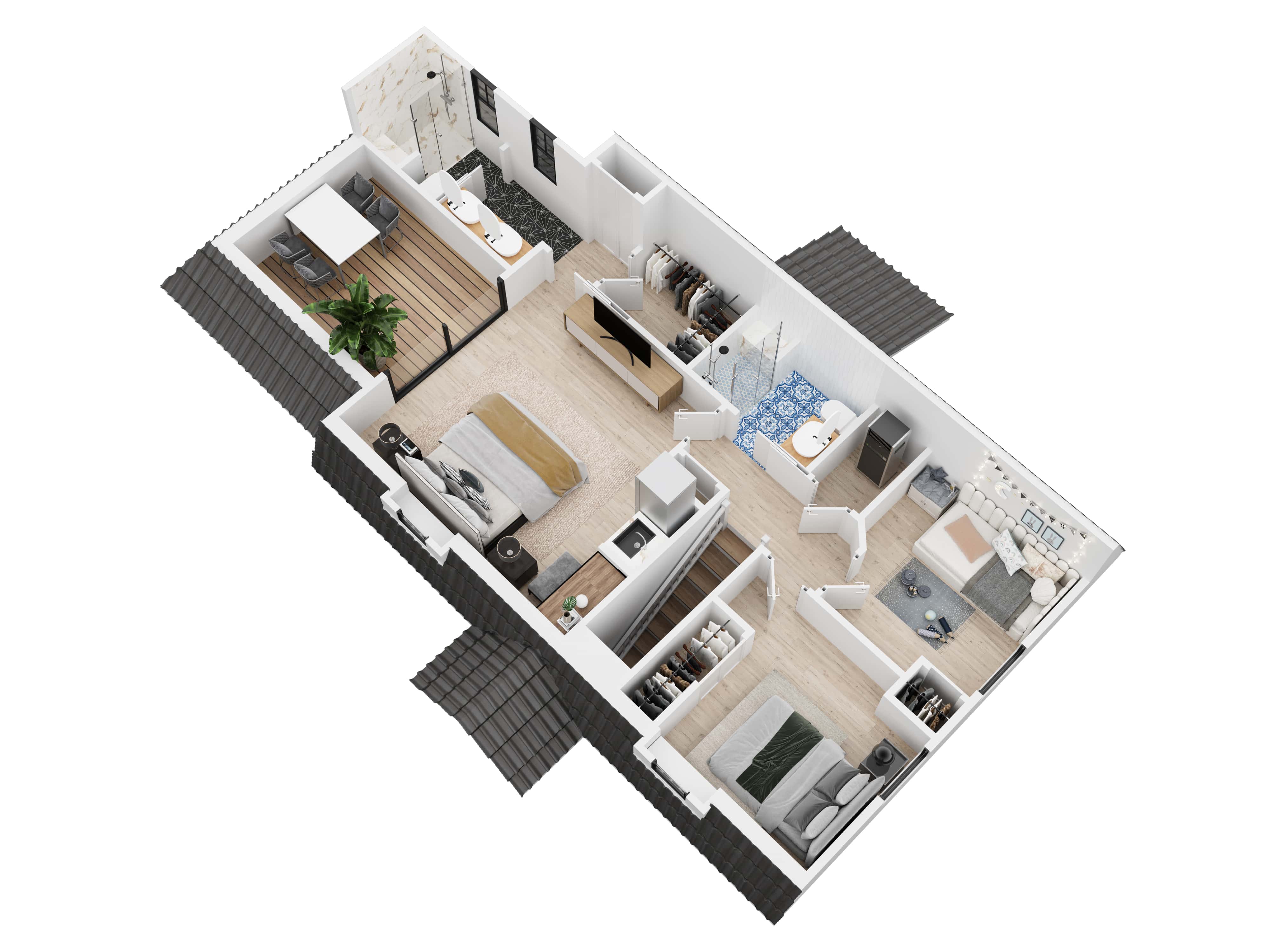 5405 Haven Ave 2nd Floor Layout