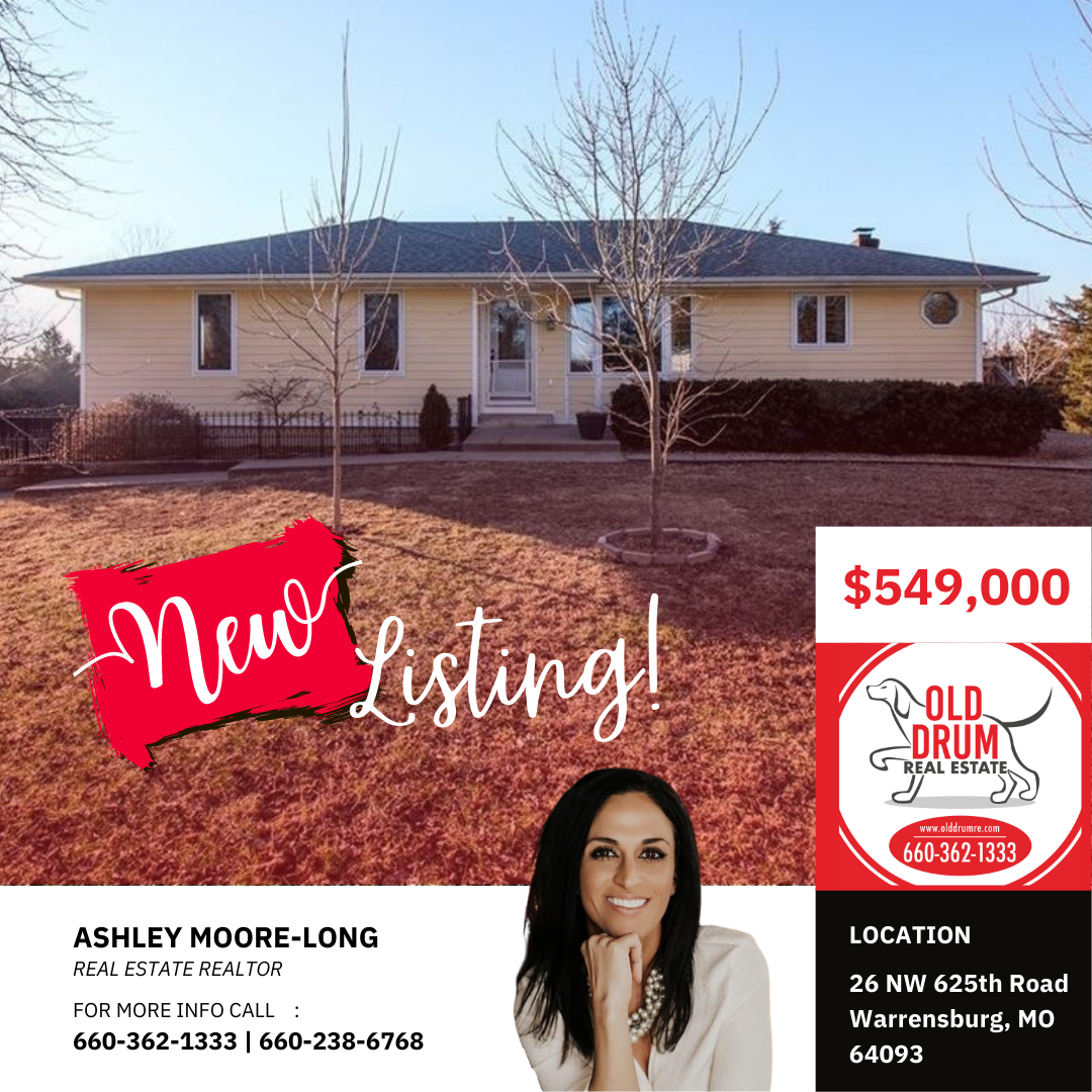 26 NW 625th Road Warrensburg, MO 64093