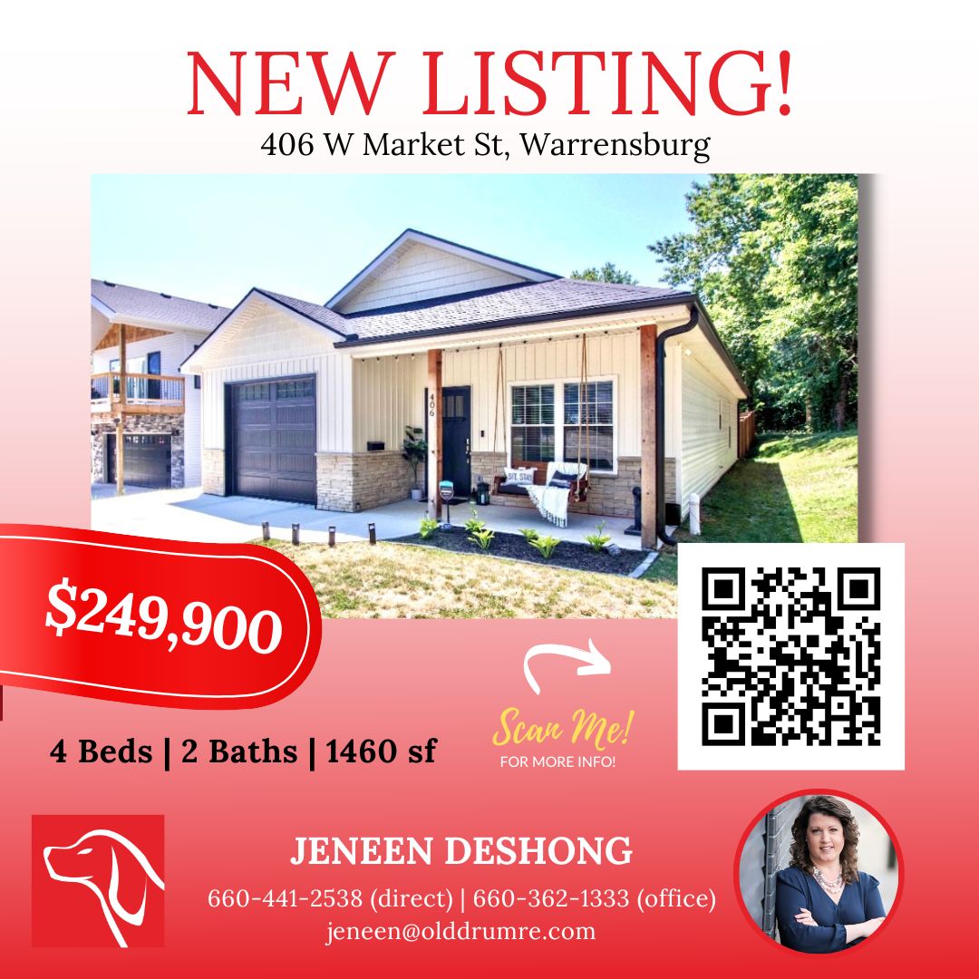 406 W Market Way, Warrensburg, MO 64093