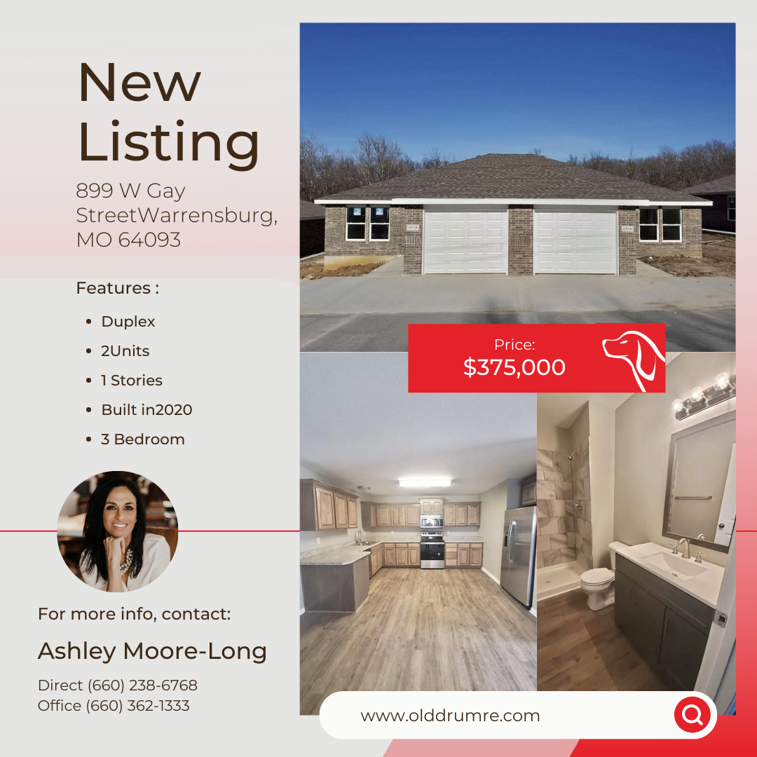 899 W Gay Street Warrensburg, MO 64093