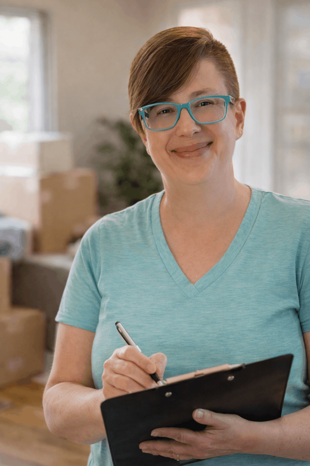 Oak Park Realtor Laurie Christofano helping downsizing clients plan their next move