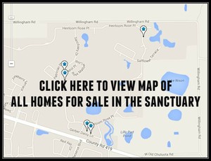 Map of Homes For Sale In The Sanctuary