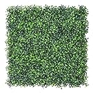 12 piece 20 x 20 artificial wall topiary
