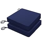 Navy blue outdoor weather proof cushions