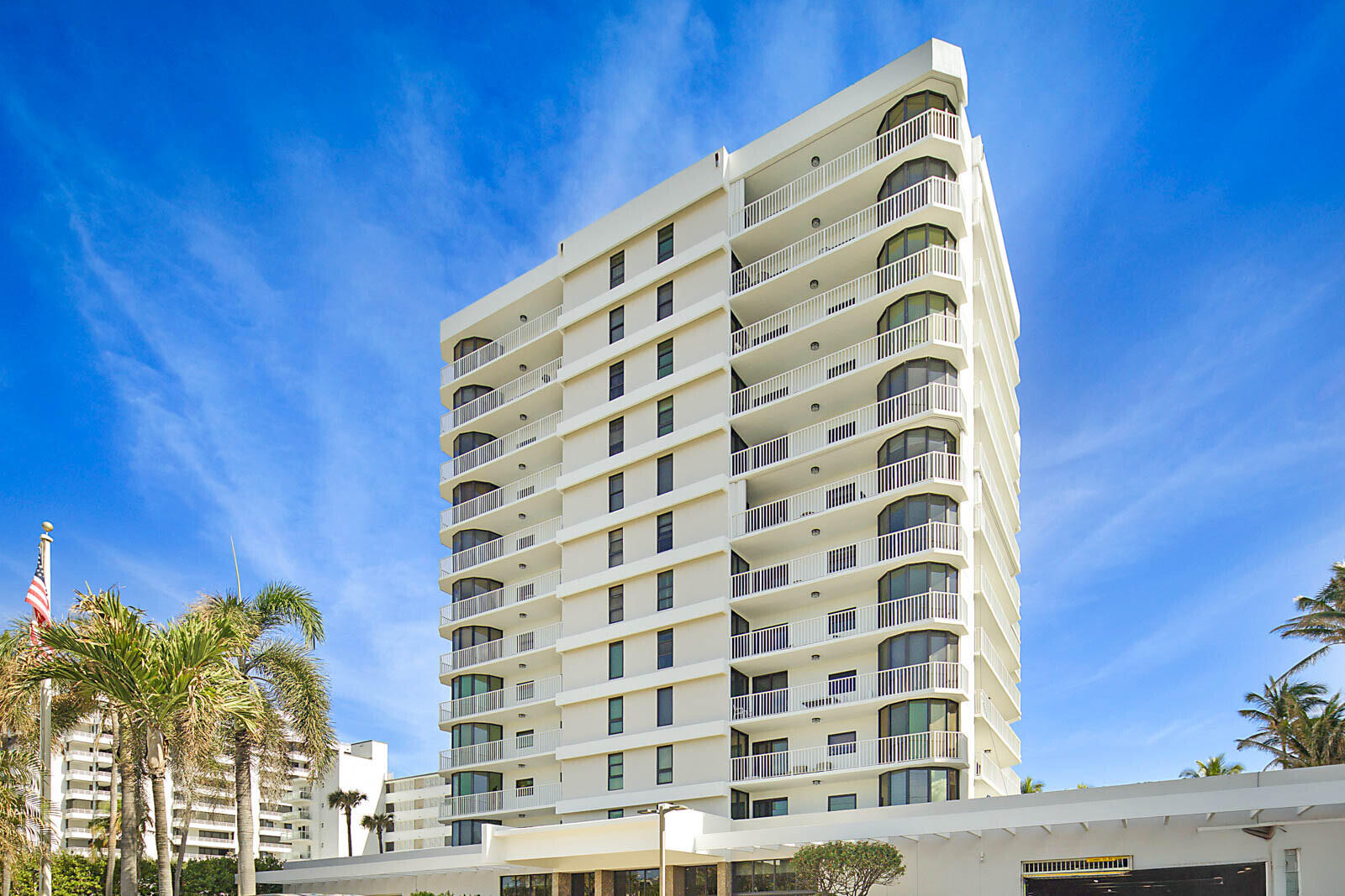 Trafalgar of Highland Beach oceanfront building at 2917 S Ocean Blvd