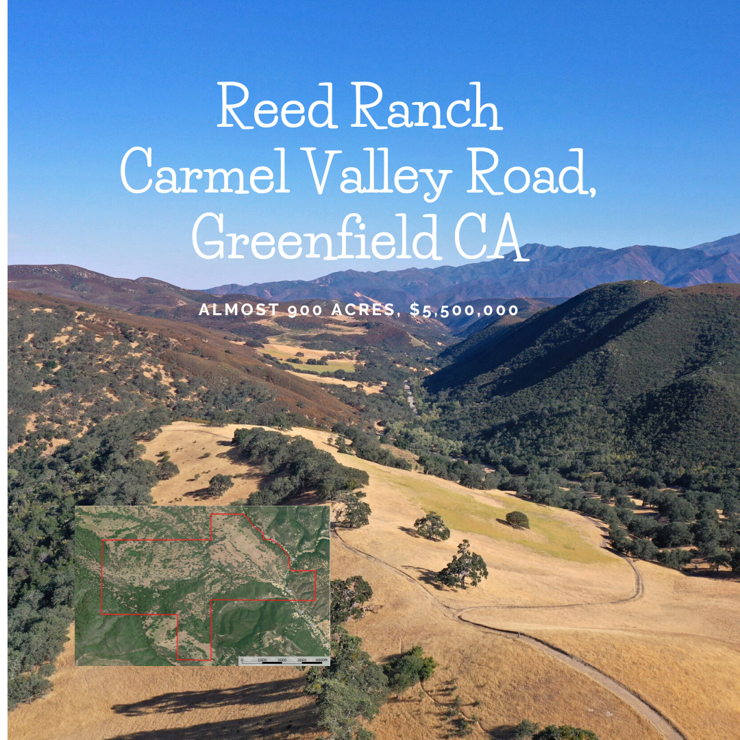 Approximately 900 Acre Ranch along Carmel Valley Road in California