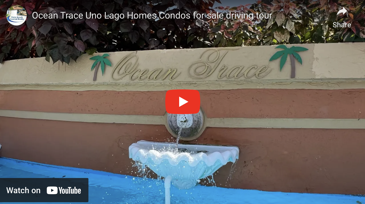Ocean Trace Homes for Sale in Juno Beach Florida