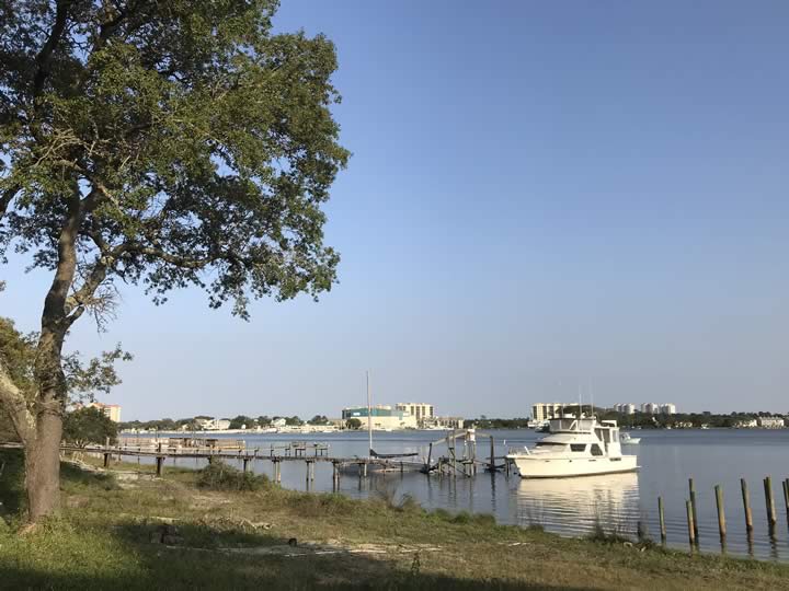 Boat near shore