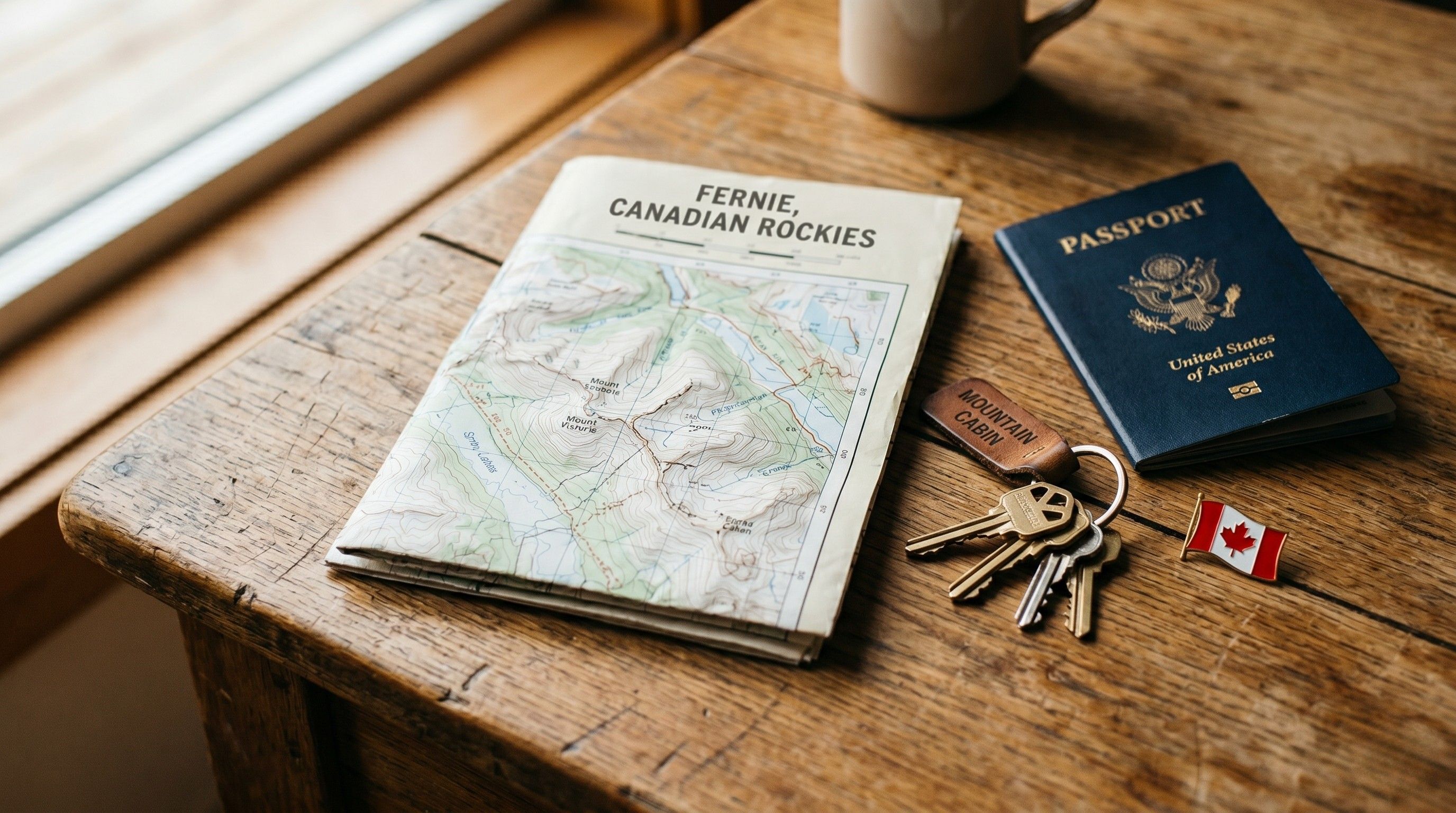 Americans buying property in Fernie BC - mountain town real estate