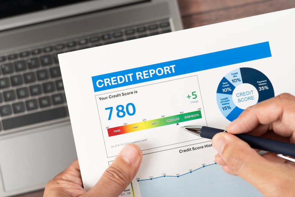 Credit report review