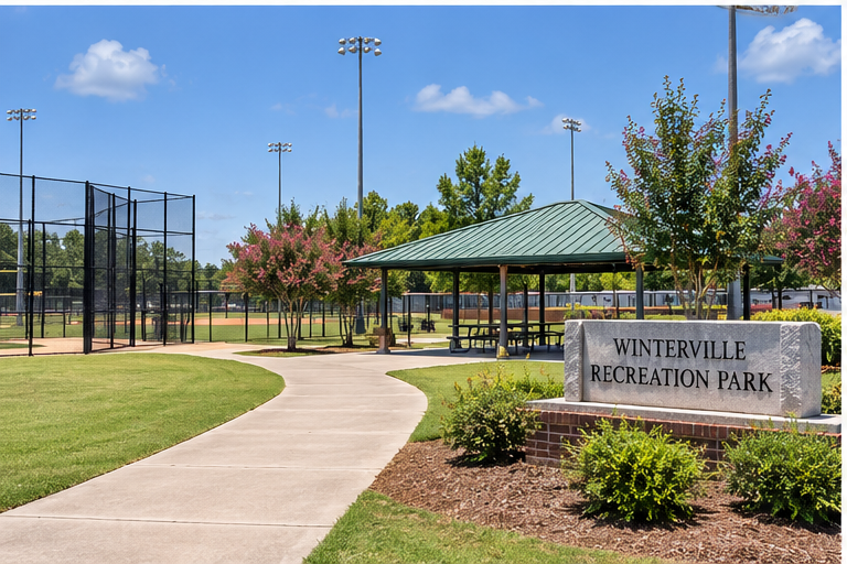Winterville Recreation Park in Winterville, North Carolina