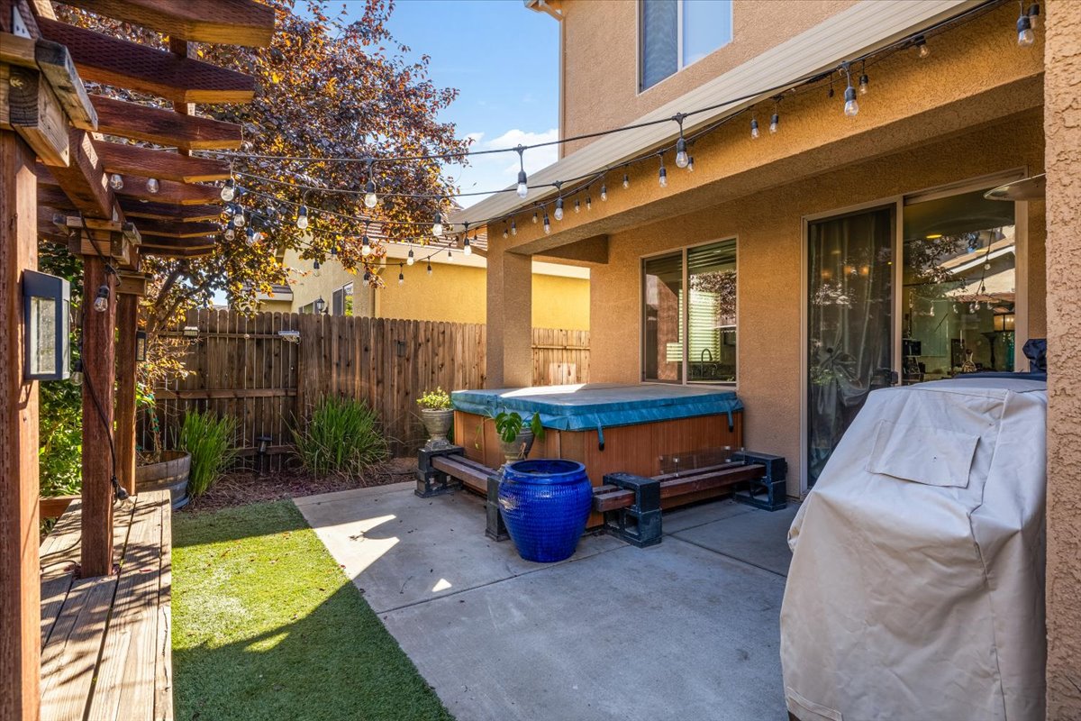 Backyard of 9428 Malbec St, Roseville, Ca 95747