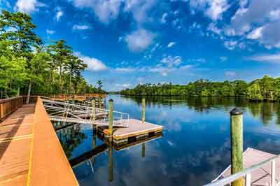 Cypress River Plantation Docks
