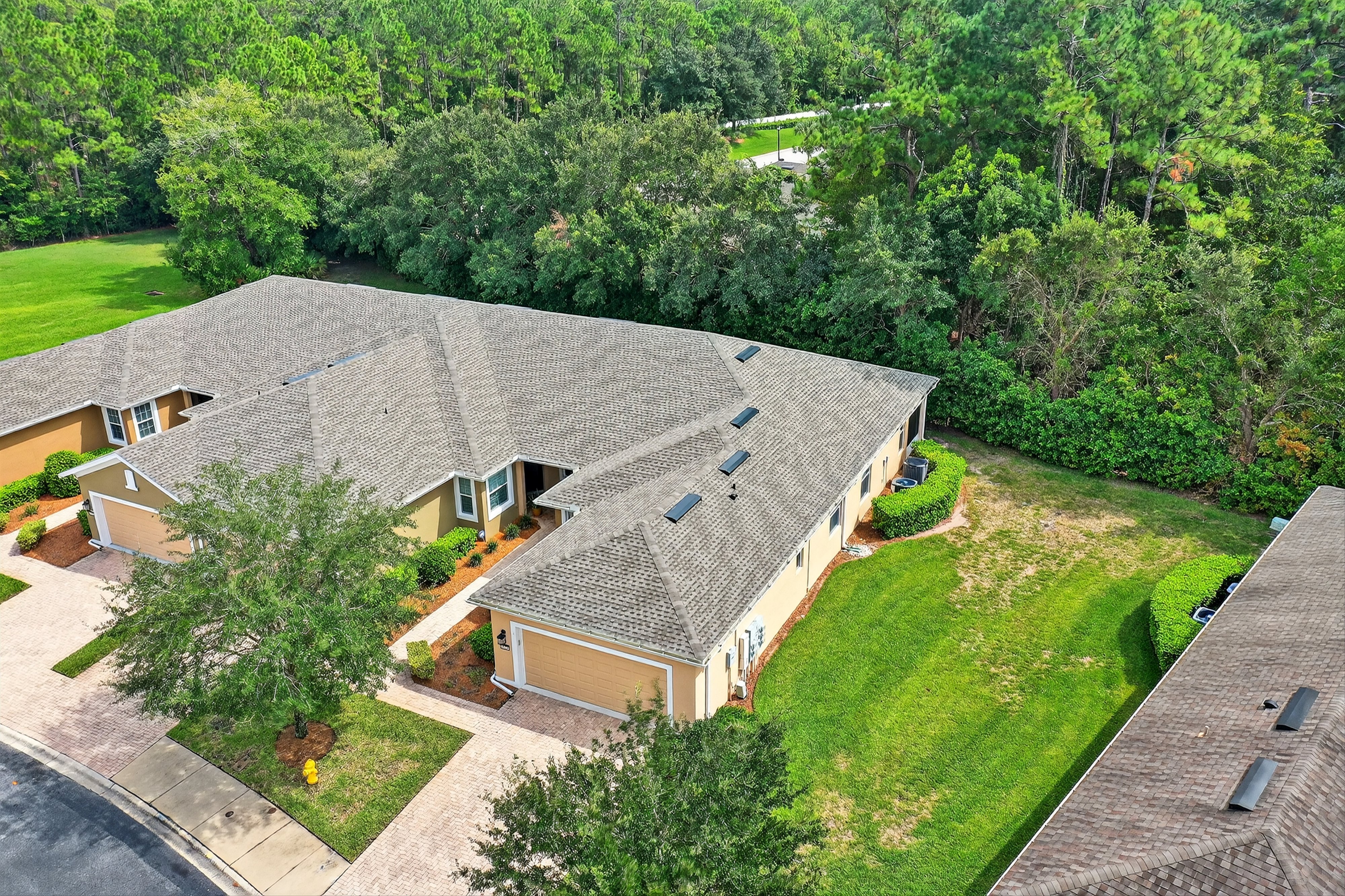 Aerial view of Tides II villa-style condos in Sweetwater by Del Webb