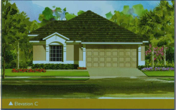 Belmont Elevation C exterior design