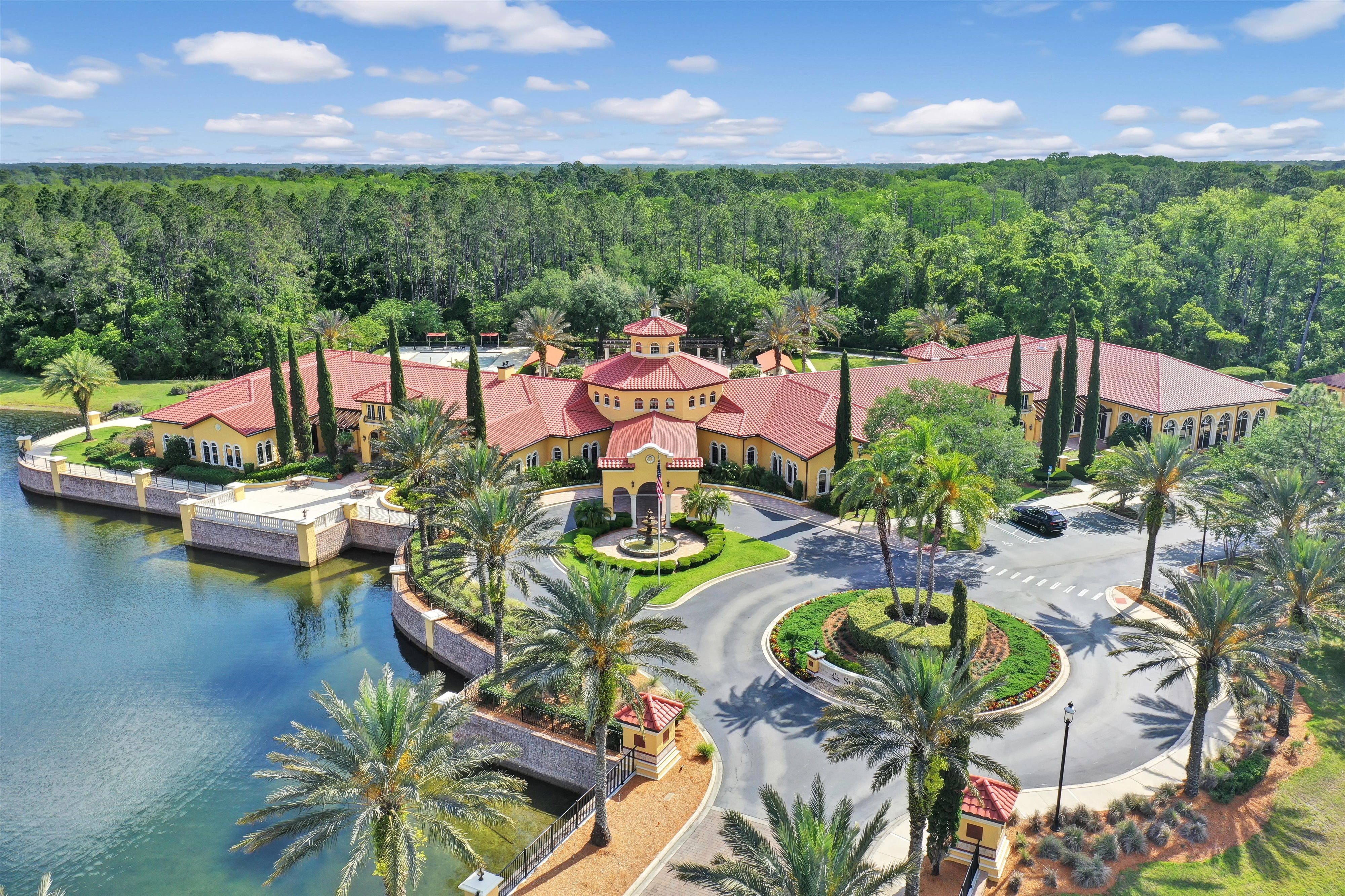 Sweetwater by Del Webb clubhouse in Jacksonville Florida 55 plus community