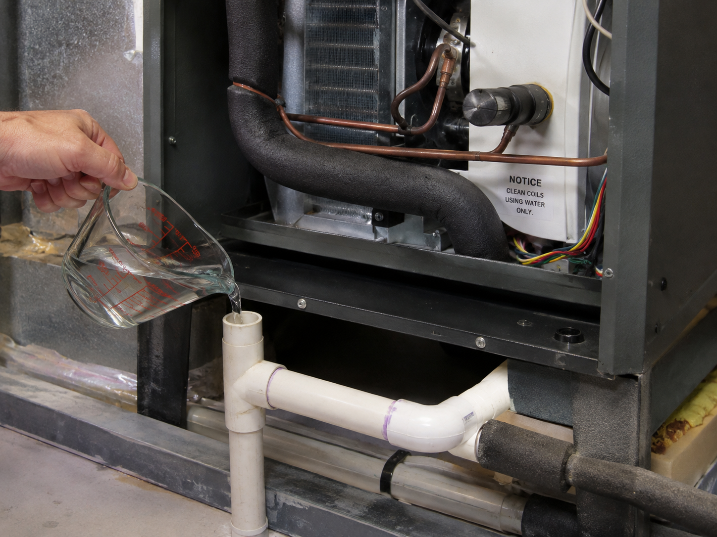 Florida AC condensate drain line home maintenance