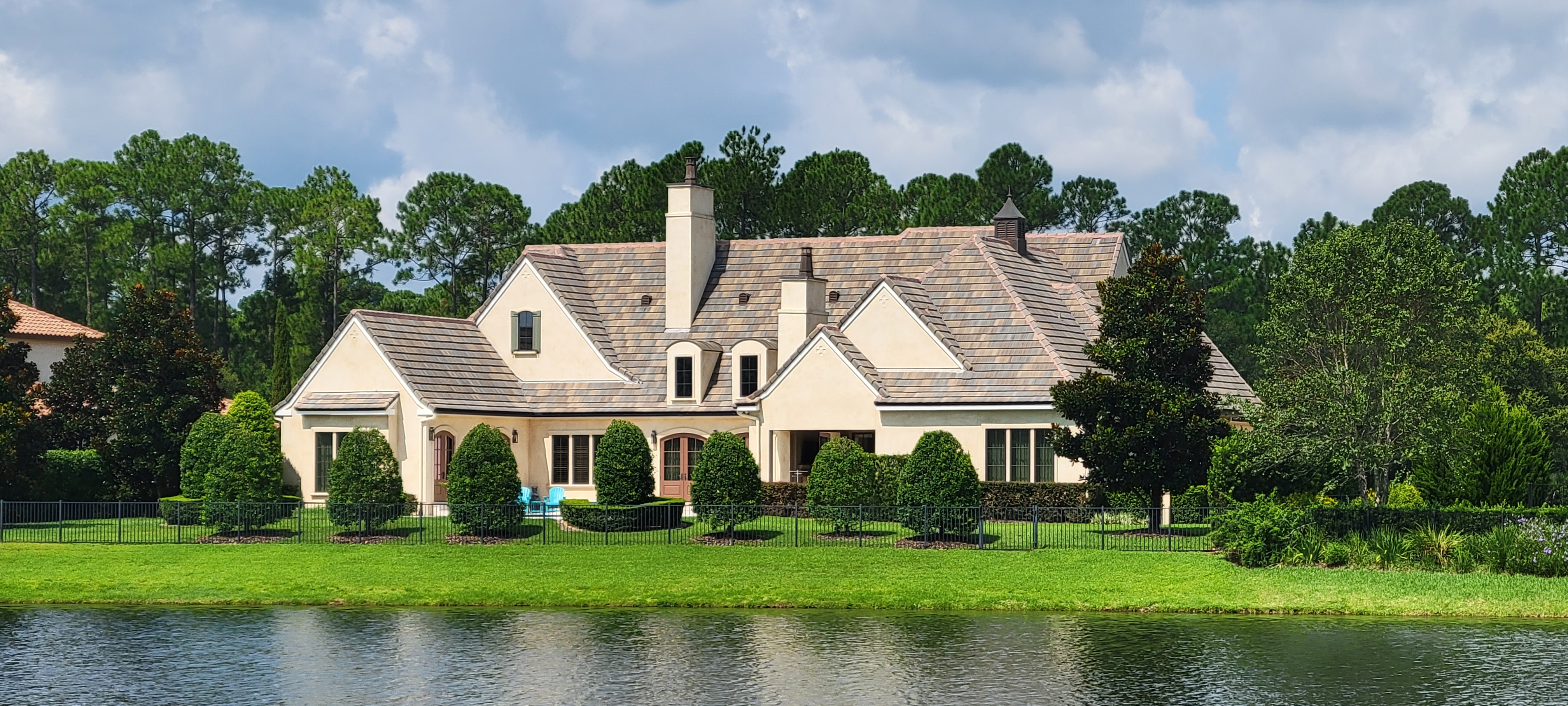 Old Ponte Vedra Beach FL lagoon home
