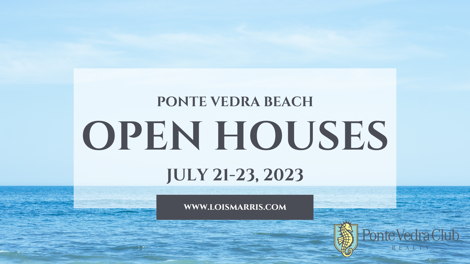 Ponte Vedra Beach Real Estate Open Houses