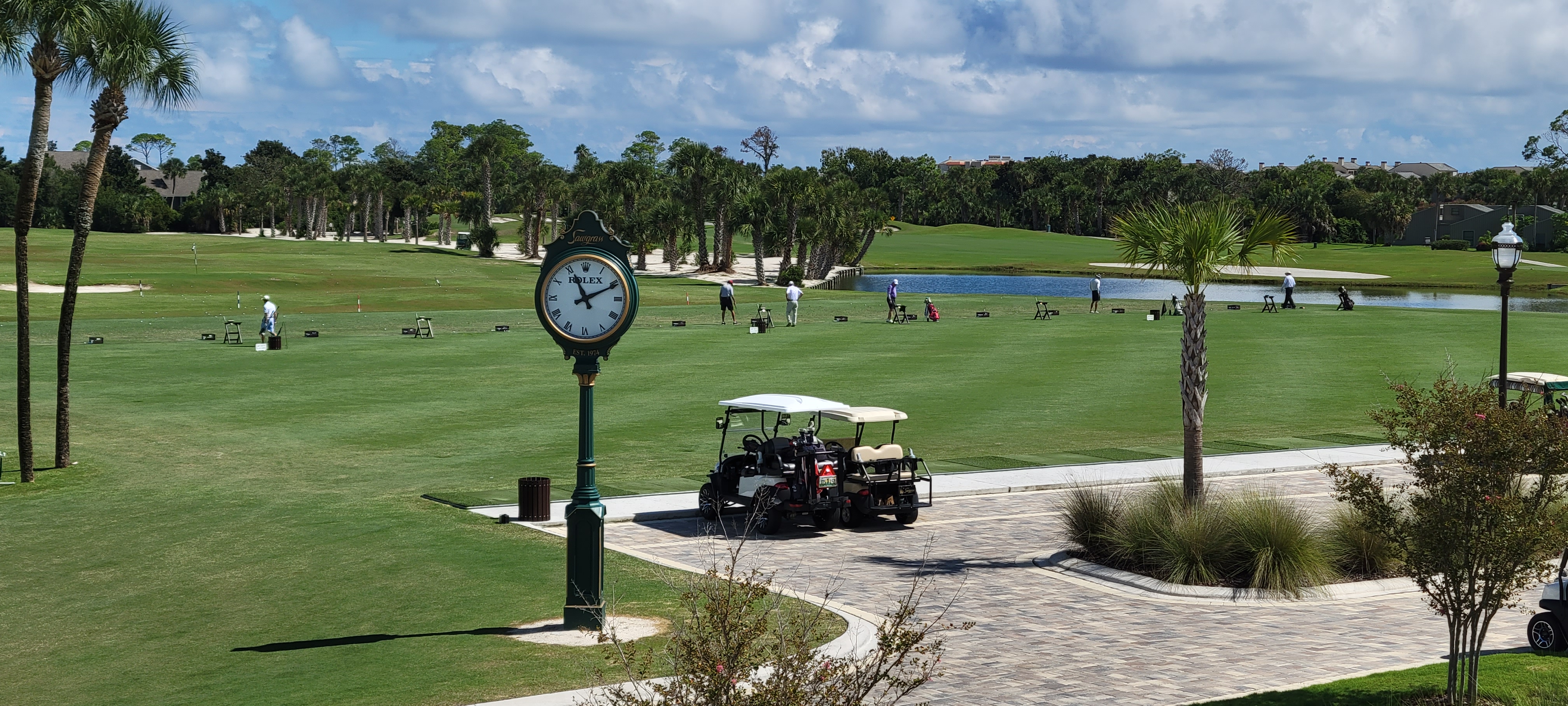 Golf course and landscaped setting at Sawgrass Country Club in Ponte Vedra Beach