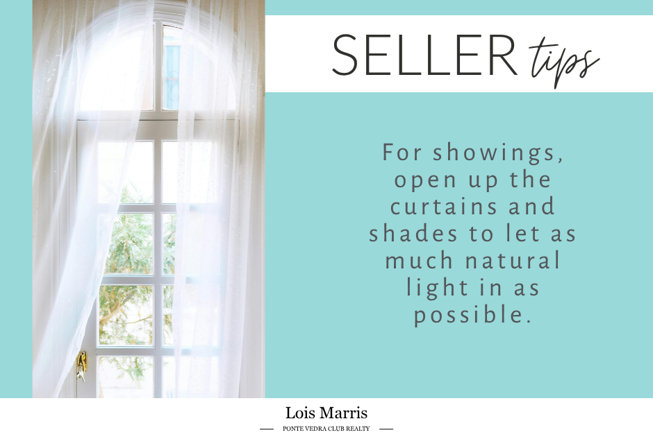 Seller Tip #2 - Natural Light