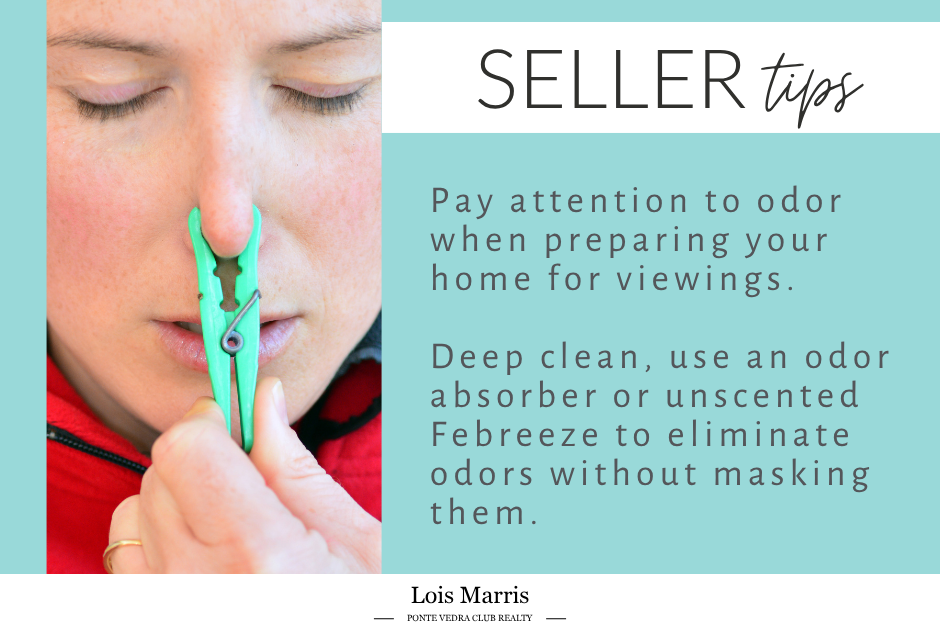 Seller Tip #7 - Eliminate Odors