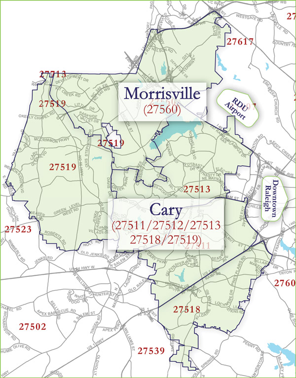 Cary Morrisville Community Information