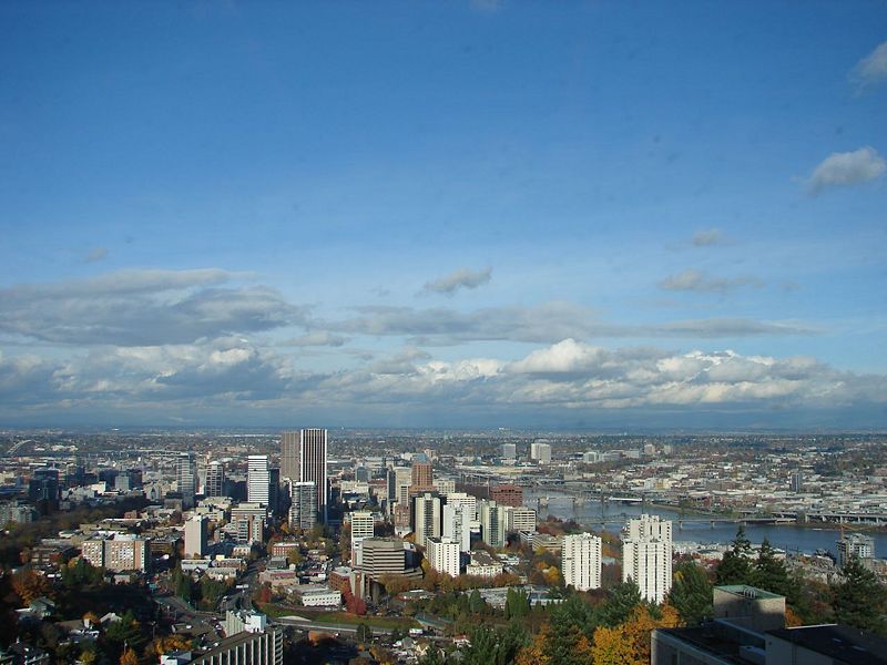 Portland with a view
