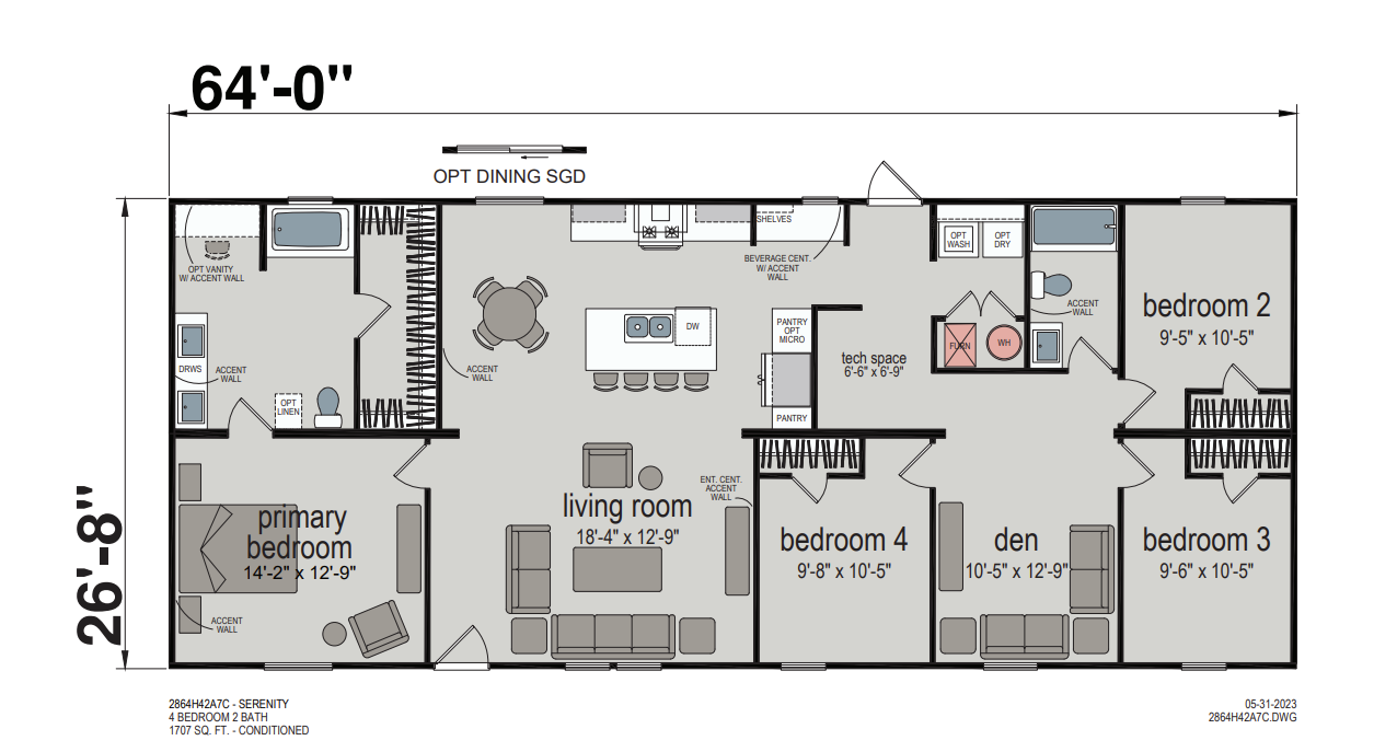 Embrace Serenity Floorplan