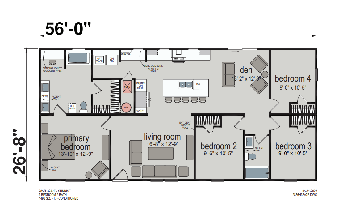 Embrace Sunrise Floorplan
