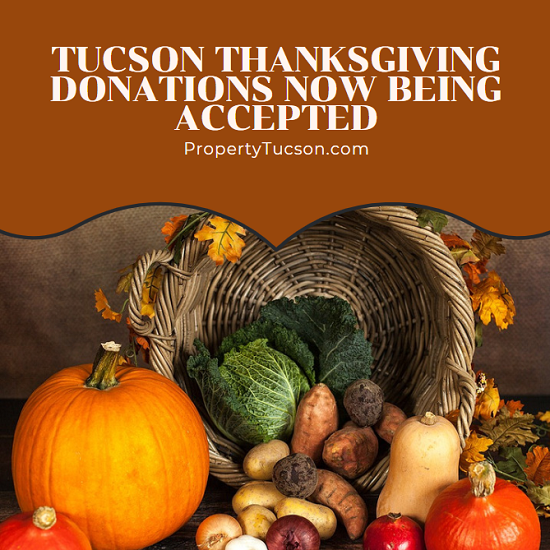 Tucson Thanksgiving Donations Now Being Accepted