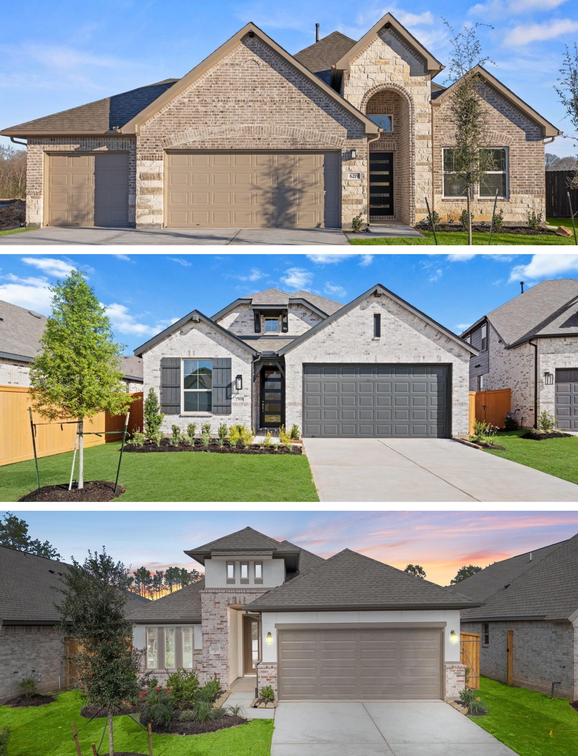 Resale vs new construction homes near Houston