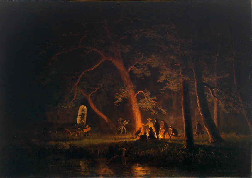 Photo Credit: "Campfire" by Albert Bierstadt under public domain